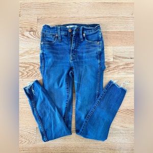 Madewell High Rise Skinny Jeans